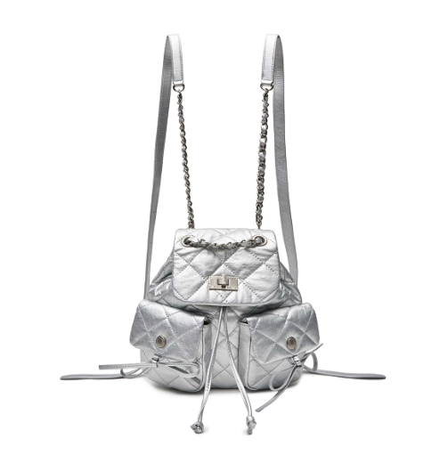 [Aespa Ningning Worn] Matin Kim Double Pocket Quilting Mini Backpack