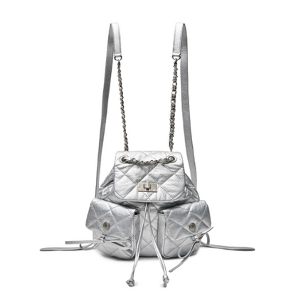 [Aespa Ningning Worn] Matin Kim Double Pocket Quilting Mini Backpack