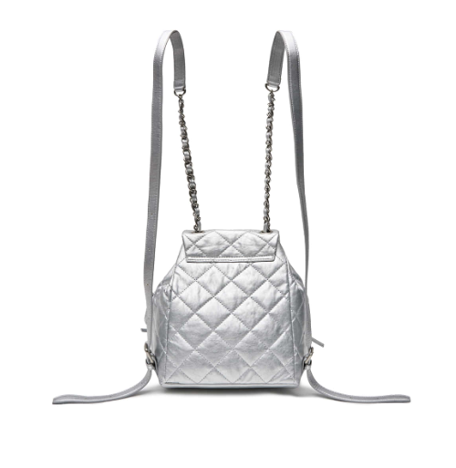 [Aespa Ningning Worn] Matin Kim Double Pocket Quilting Mini Backpack