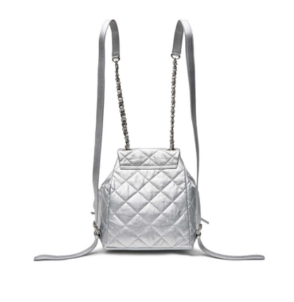 [Aespa Ningning Worn] Matin Kim Double Pocket Quilting Mini Backpack