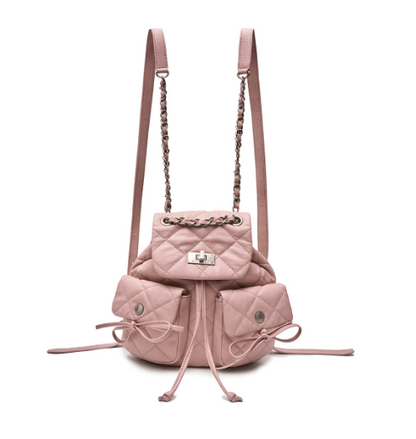 [Aespa Ningning Worn] Matin Kim Double Pocket Quilting Mini Backpack