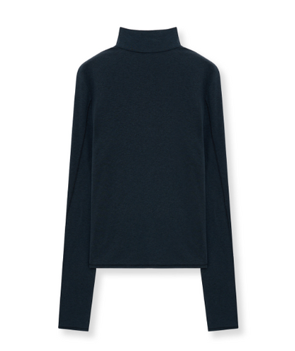 [Aespa Ningning Worn] Matin Kim Button Slit Half Neck Top