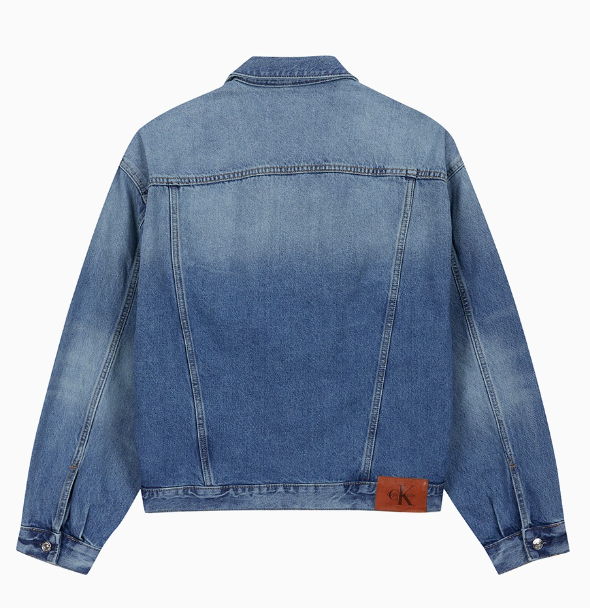 [BTS Jungkook Pick] 25FW Calvin Klein Men's 90s Indigo Citrine Trucker