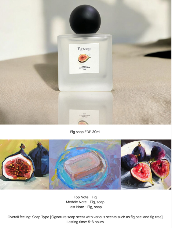 AMANTE Fig Soap EDP 30ml