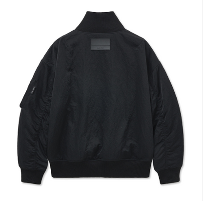 [Aespa Ningning Worn] Matin Kim HIgh Neck Button Point Zip Up Jumper