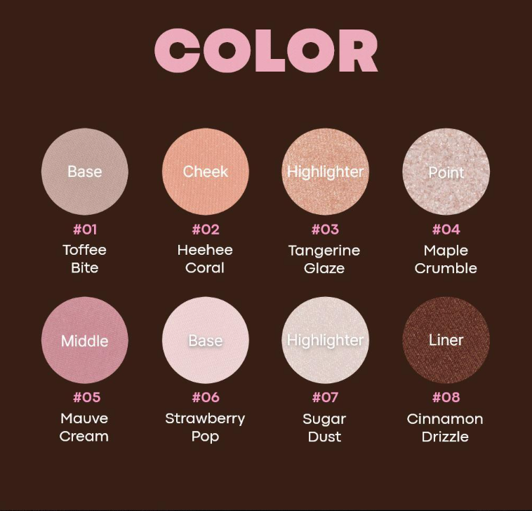 [Zootopia X Tony Moly] Eyetone Donut Eye Palette