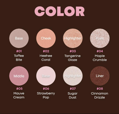 [Zootopia X Tony Moly] Eyetone Donut Eye Palette