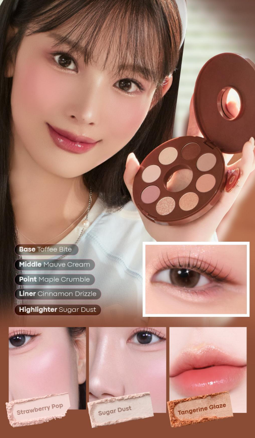 [Zootopia X Tony Moly] Eyetone Donut Eye Palette