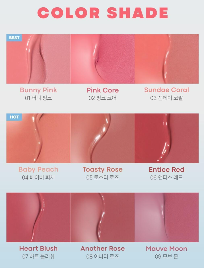 [Original] Tony Moly Cheek Tone Lip & Cheek Duo Balm