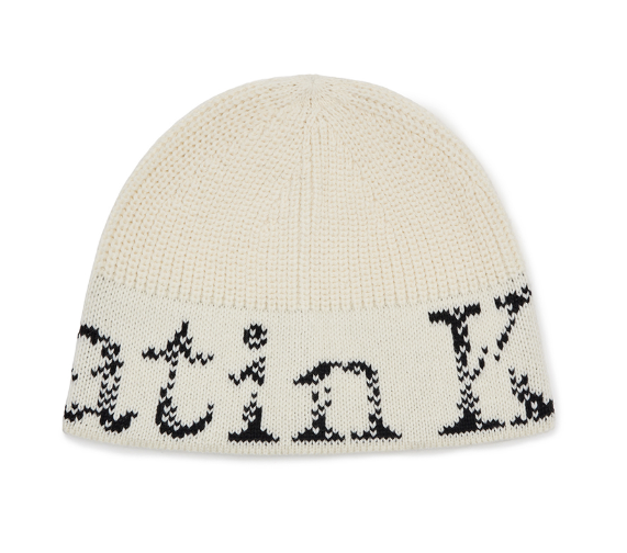 [Aespa Ningning Worn] Matin Kim Cracked Logo Bucket Beanie