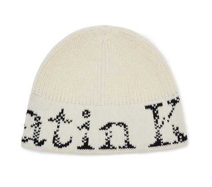 [Aespa Ningning Worn] Matin Kim Cracked Logo Bucket Beanie