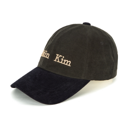 [Aespa Ningning Worn] Matin Kim Classic Logo Corduroy Brim Ball cap