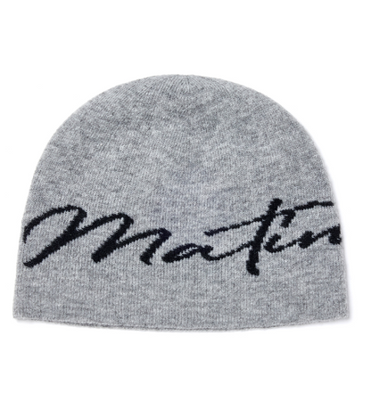 [Aespa Ningning Worn] Matin Kim Matin Logo Script Beanie