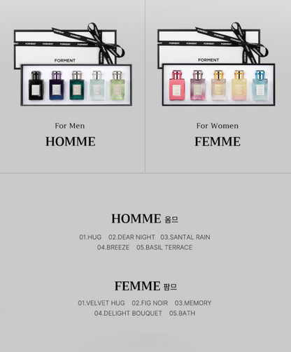 Forment Femme Discovery 5 types