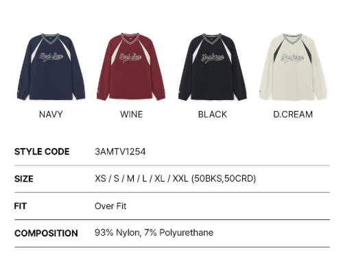 [TWS Pick] MLB Varsity Sportive Curlsive Woven Sweatshirt