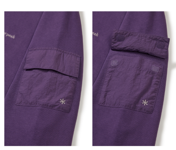 [Bts V Pick] Snow Peak Land Pocket Sweatshirt