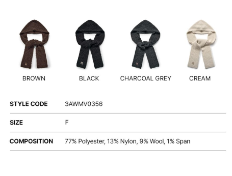 MLB Boucle Scarf Balaclava