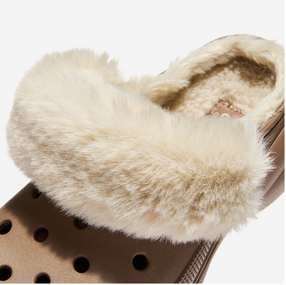 [Ive Gaeul & Leeseo Pick] Crocs Classic Platform Fuzz Lined Clog
