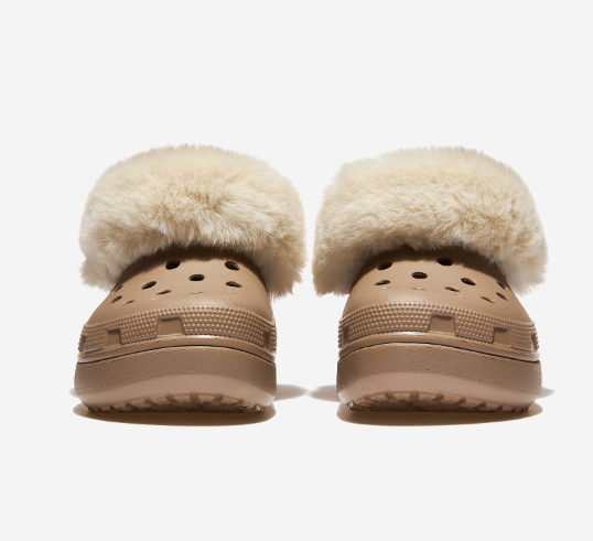 [Ive Gaeul & Leeseo Pick] Crocs Classic Platform Fuzz Lined Clog