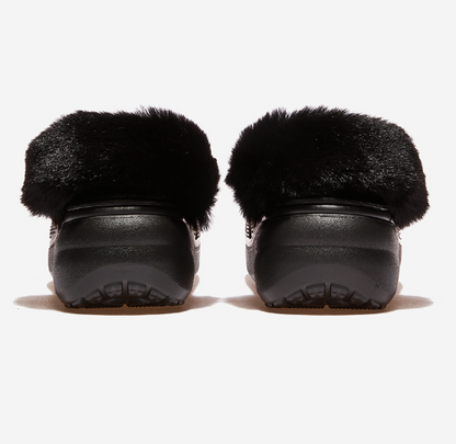 [Ive Gaeul & Leeseo Pick] Crocs Classic Platform Fuzz Lined Clog