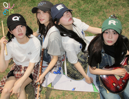 [Qwer X Ames ] Qwer Numbering Layered LS Tee