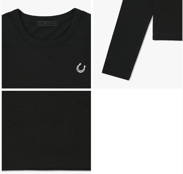 [Kiss Of Life Julie] Plac Women Symbol Basic Long Sleeve T-Shirt