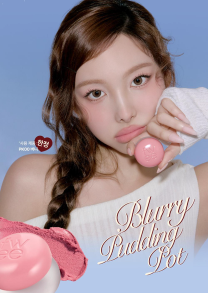 [Twice Nayeon Pick] Fwee Lip & Cheek Blurry Pudding Pot