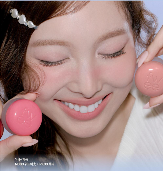 [Twice Nayeon Pick] Fwee Lip & Cheek Blurry Pudding Pot