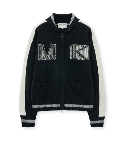 [Straykids Hyunjin Worn] Matin Kim Initial Knit Zip Up