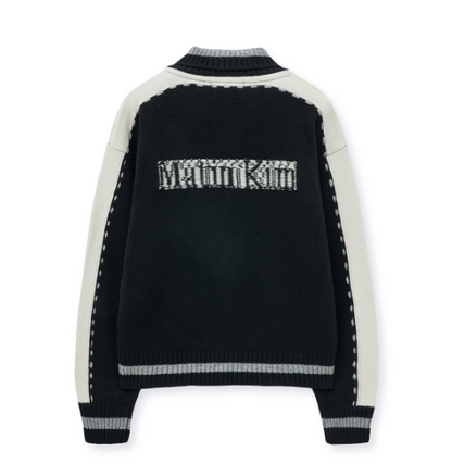 [Straykids Hyunjin Worn] Matin Kim Initial Knit Zip Up