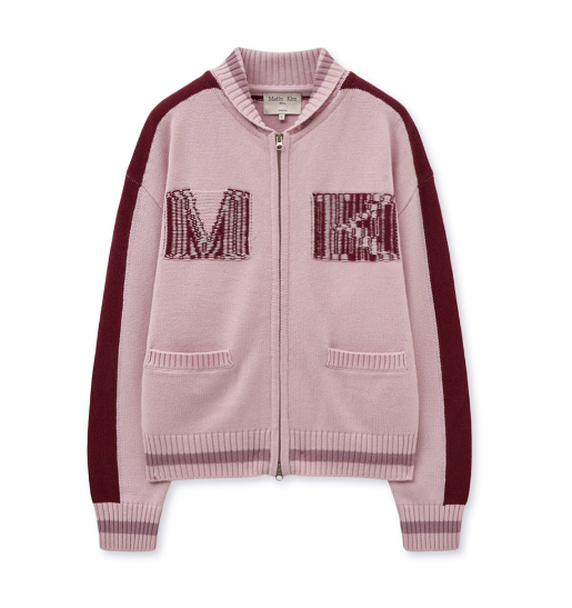 [Straykids Hyunjin Worn] Matin Kim Initial Knit Zip Up