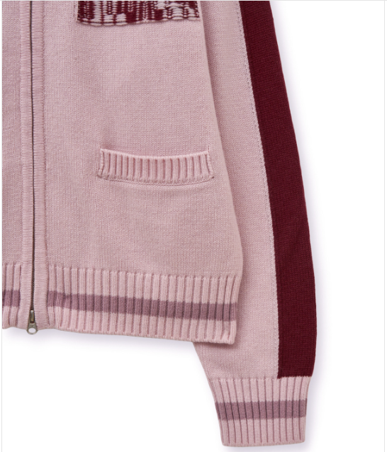 [Straykids Hyunjin Worn] Matin Kim Initial Knit Zip Up