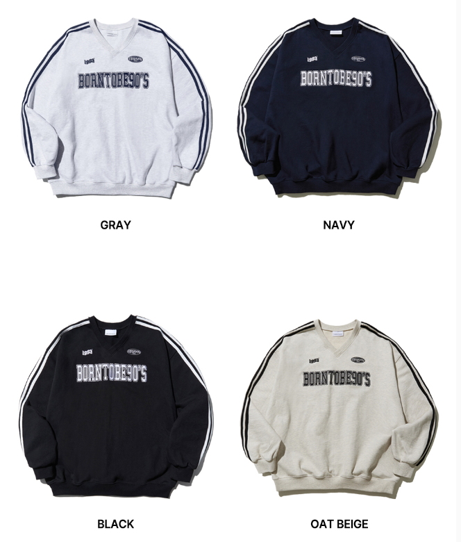 [Enhypen Sunghoon Worn] 1993 Studio 90S Track Sweatshirt