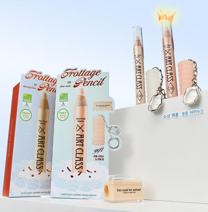 Too Cool for School Frottage Pencil