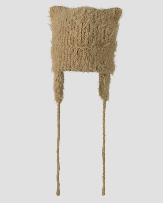 JOSEPH&STACEY Lucky JAS Earflap Cat Beanie