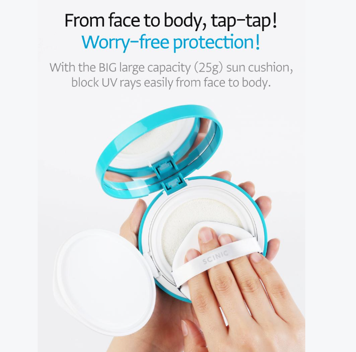 Scinic Enjoy All-Round Airy Sun Cushion EX 25g