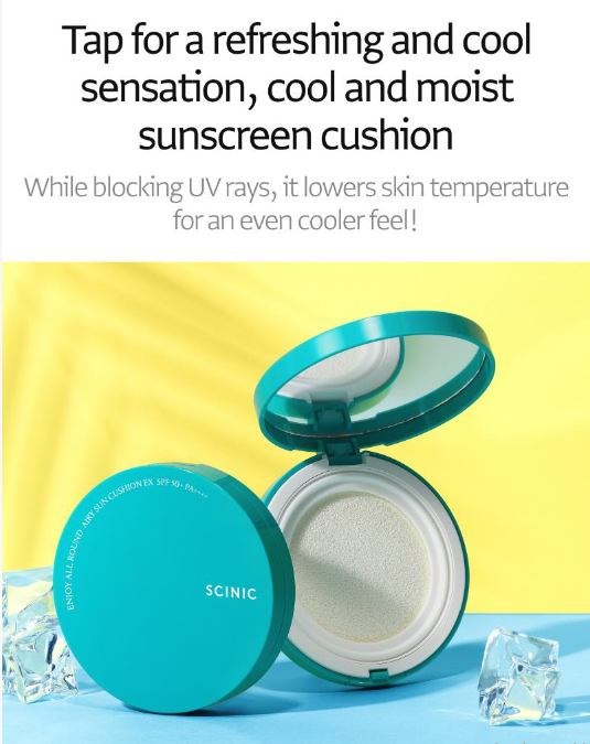 Scinic Enjoy All-Round Airy Sun Cushion EX 25g