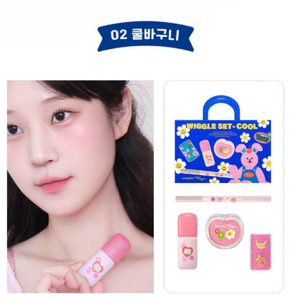 [Wiggle Wiggle Collaboration] Colorgram Nude Blur Tint Wiggle Wiggle Set