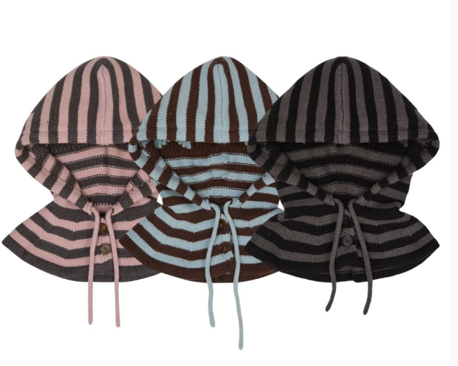 [TXT Hueningkai Worn] Waikei Stripe Star Balaclava