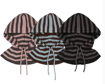 [TXT Hueningkai Worn] Waikei Stripe Star Balaclava