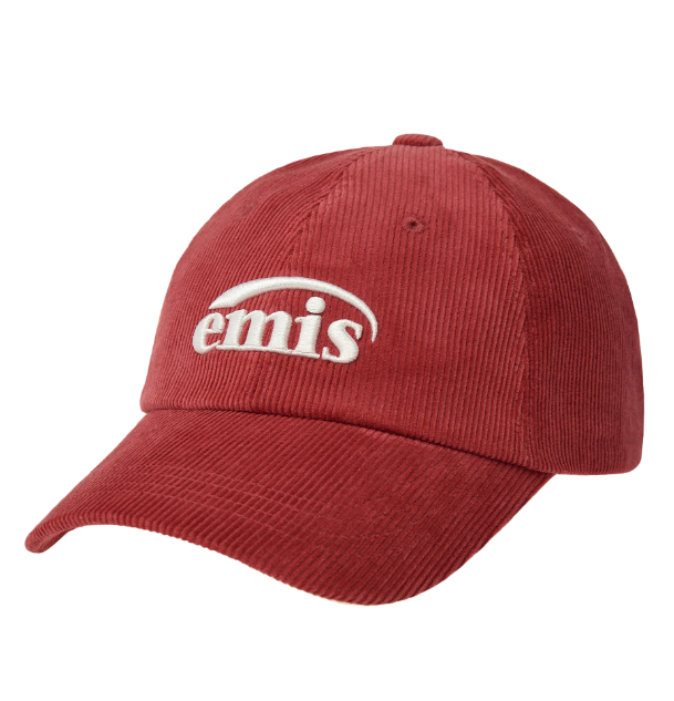 [Blackpink Jisoo Worn] EMIS New Logo Corduroy Cap