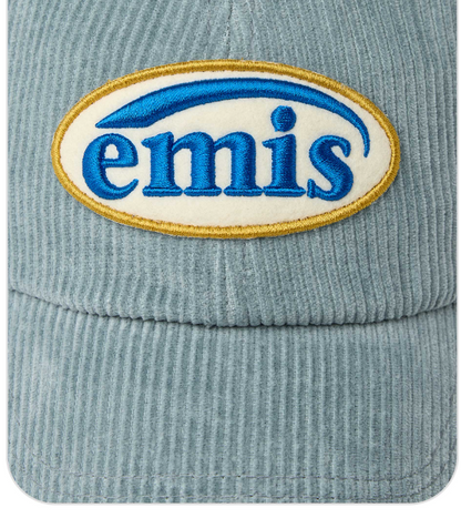 [Blackpink Jisoo Worn] EMIS Corduroy Wappen Ball Cap
