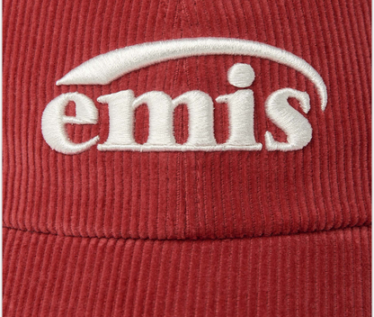 [Blackpink Jisoo Worn] EMIS New Logo Corduroy Cap