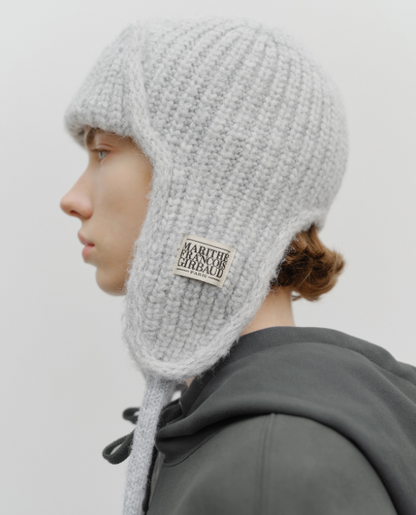 [Ateez Yeosang Worn] Marithé et François Girbaud Classic Logo Earflaf Beanie