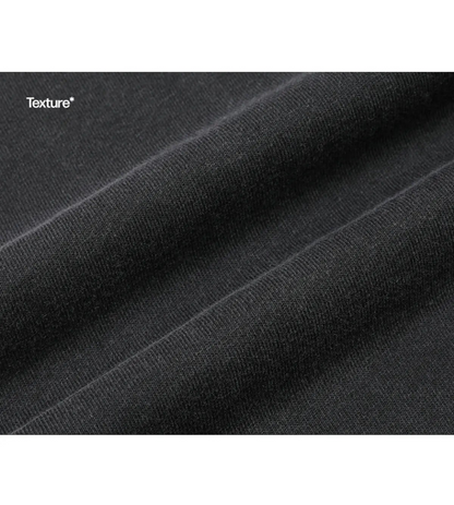 [Cho Yi-hyun Pick] Miseki Seoul Henley Neck Long Sleeves Charcoal