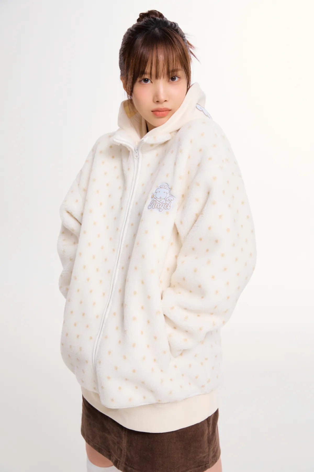 GANADI X SPAO Angel and Demon Dumble Fleece