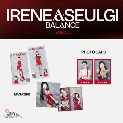 2025 (Red Velvet) IRENE & SEULGI [BALANCE] POSTCARD MAGAZINE SET
