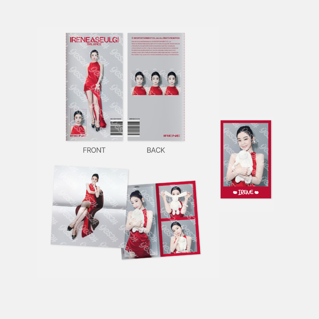 2025 (Red Velvet) IRENE & SEULGI [BALANCE] POSTCARD MAGAZINE SET