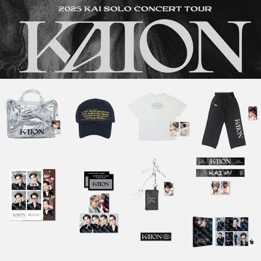 EXO KAI 2025 Solo Concert Tour 'KAION' in Seoul Official Merch MD