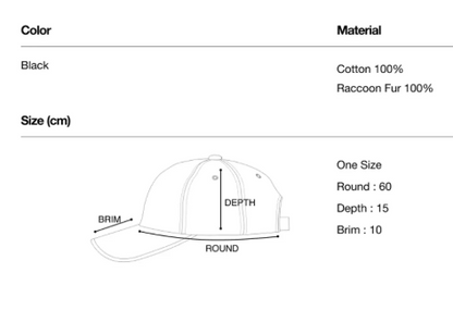 [Ateez Mingi Worn] BEGBEGBEG-BEG Fur Cap